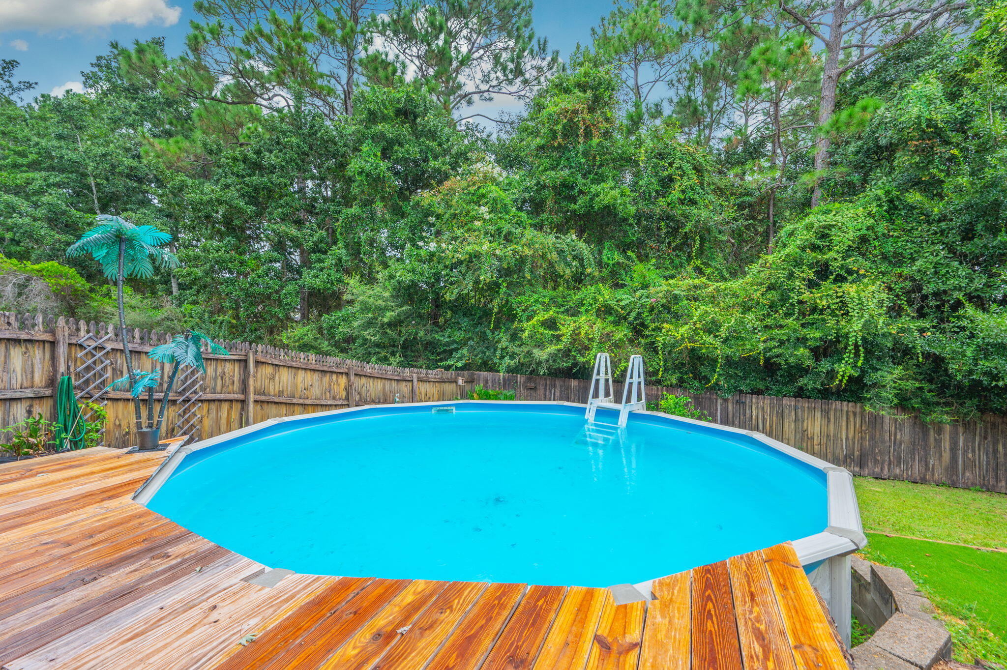 734 Riva Ridge Drive Crestview, FL 32539 - Photo 43 of 53 a view of a swimming pool with an outdoor space