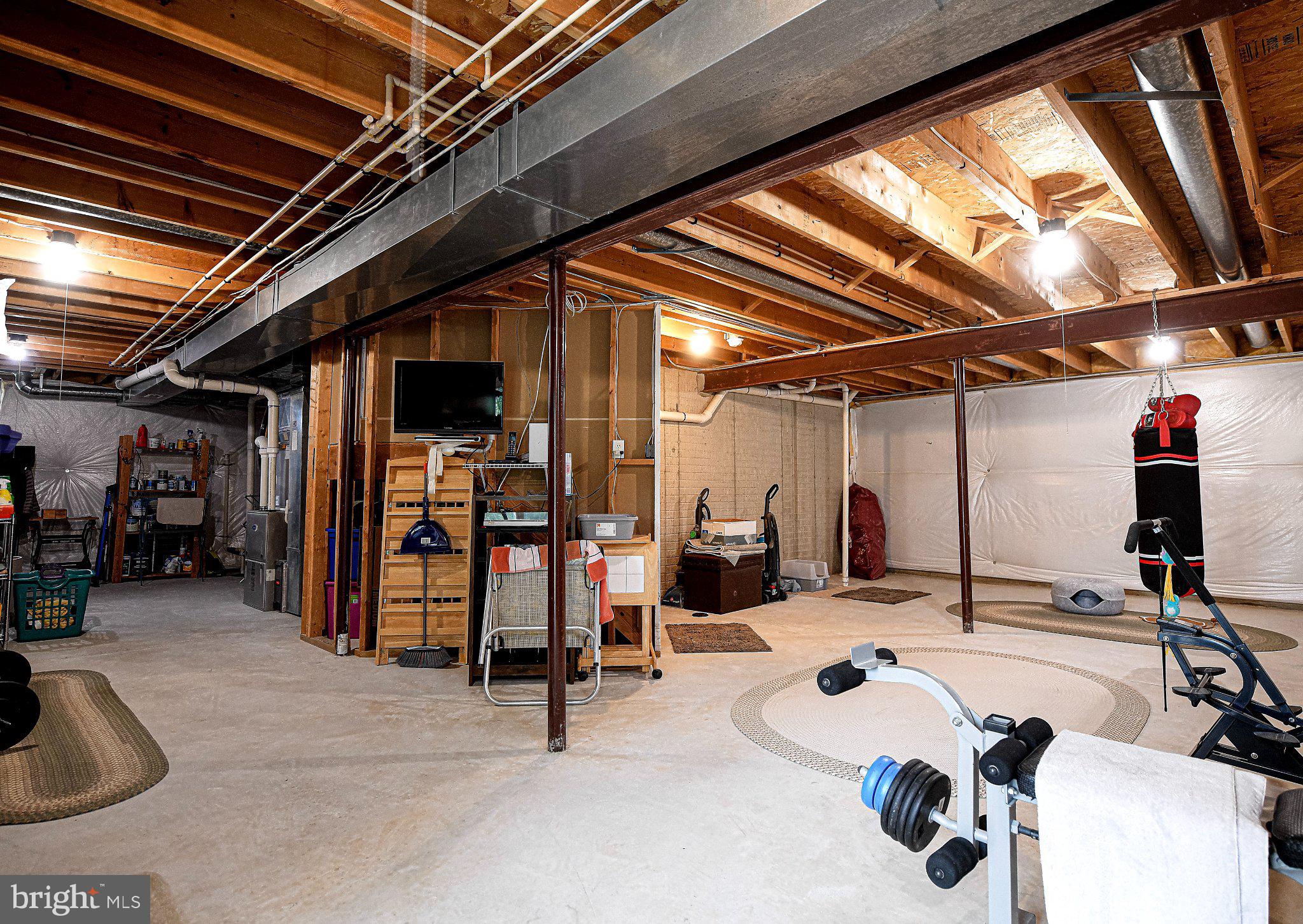 7800 Reston Lane Nottingham, MD 21236 - Photo 43 of 62 Unfinished basement with potential galore!