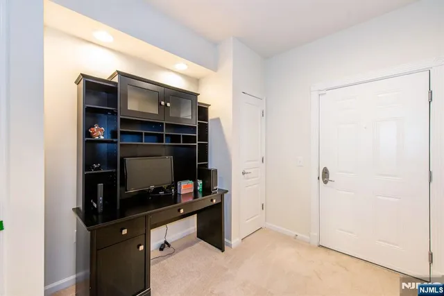 a room with storage and utility