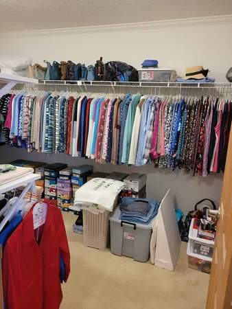 a view of storage and utility room