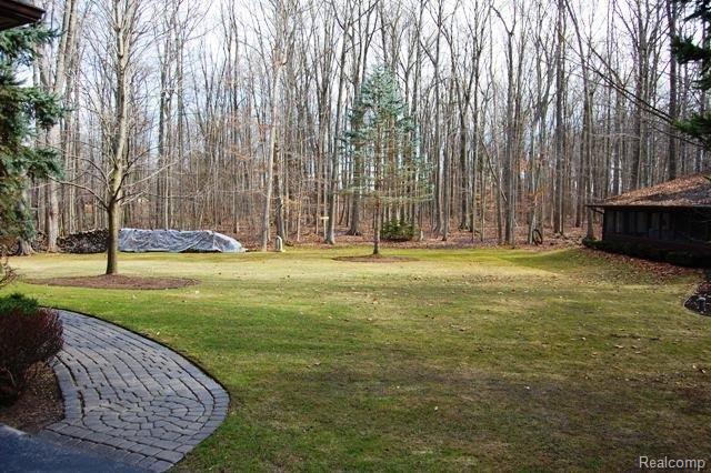 24850 Armada Center Road Armada, MI 48005 - Photo 5 of 9 back yard