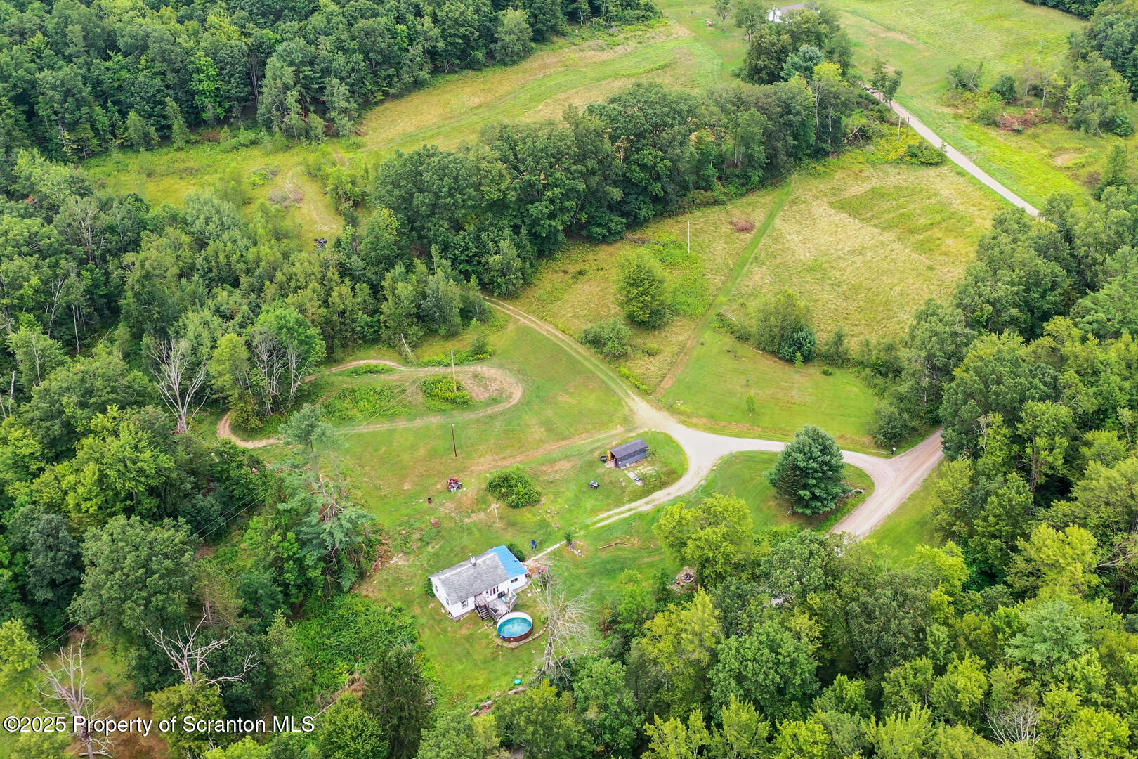 4530 Oak Hill Road Susquehanna, PA 18847 - Photo 3 of 40 a view of a garden