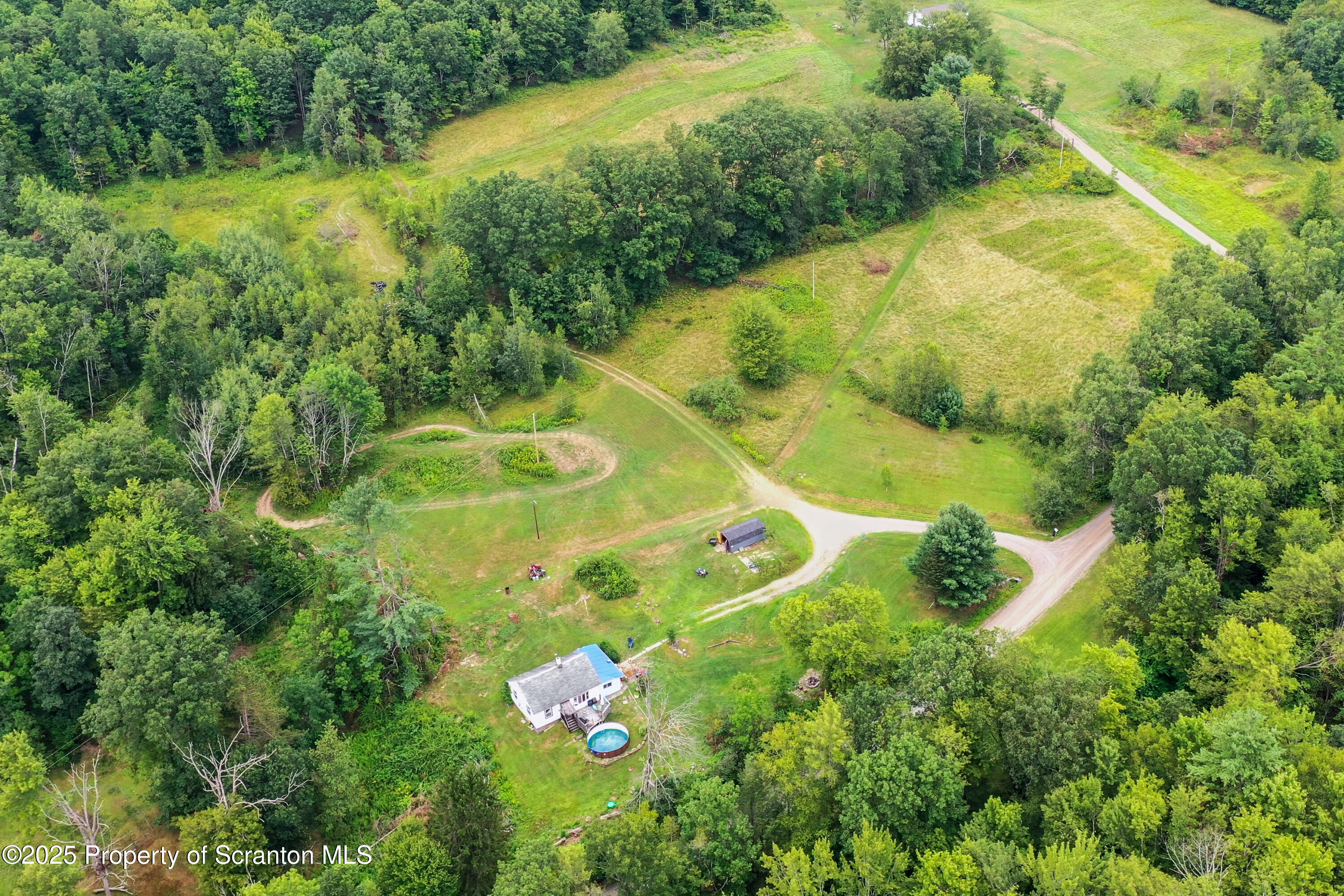 4530 Oak Hill Road Susquehanna, PA 18847 - Photo 35 of 40 a view of a garden