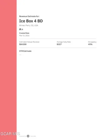 $1,450,000 | 400 Gcr 509, Fraser, CO 80442