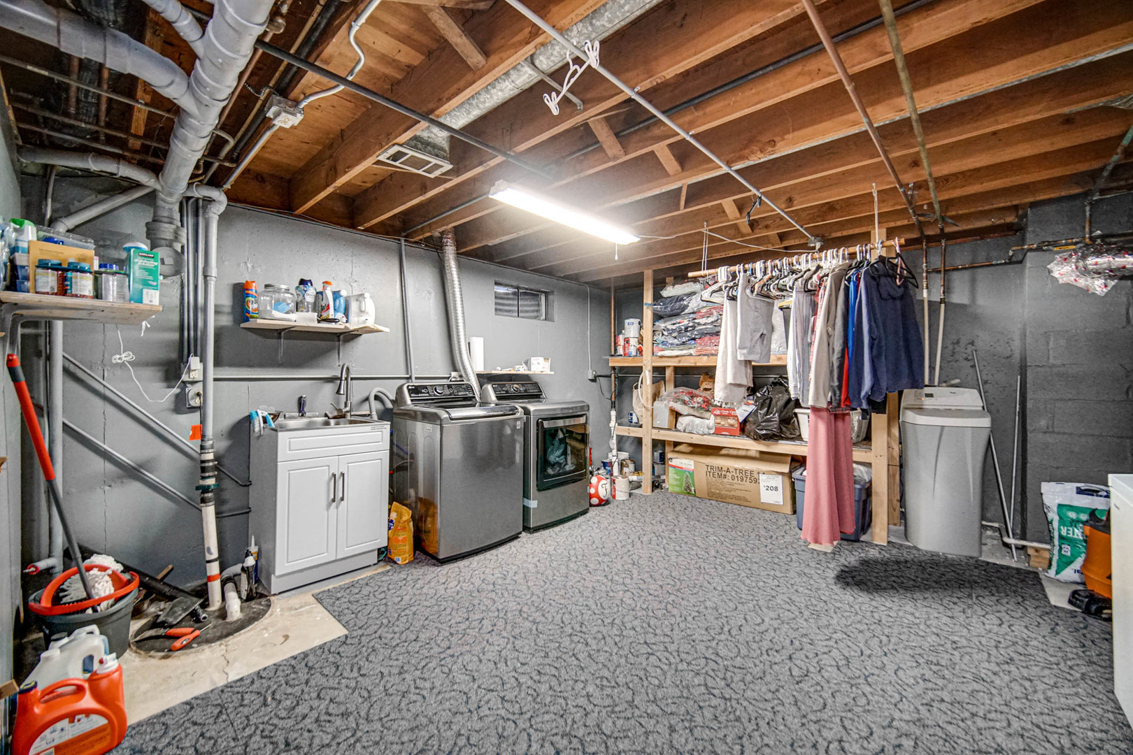 2425 Suffolk Lane Joliet, IL 60433 - Photo 20 of 24 a view of storage and utility room with racks