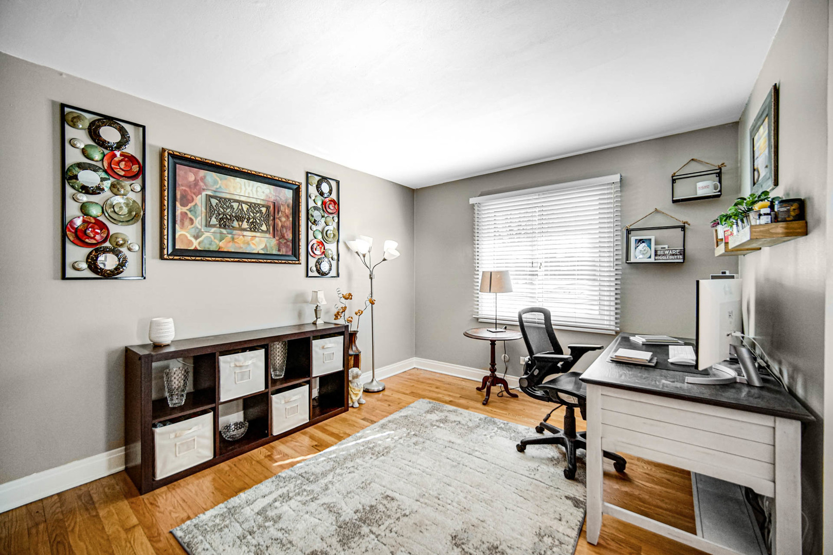 2425 Suffolk Lane Joliet, IL 60433 - Photo 8 of 24 a view of a workspace with furniture and a window
