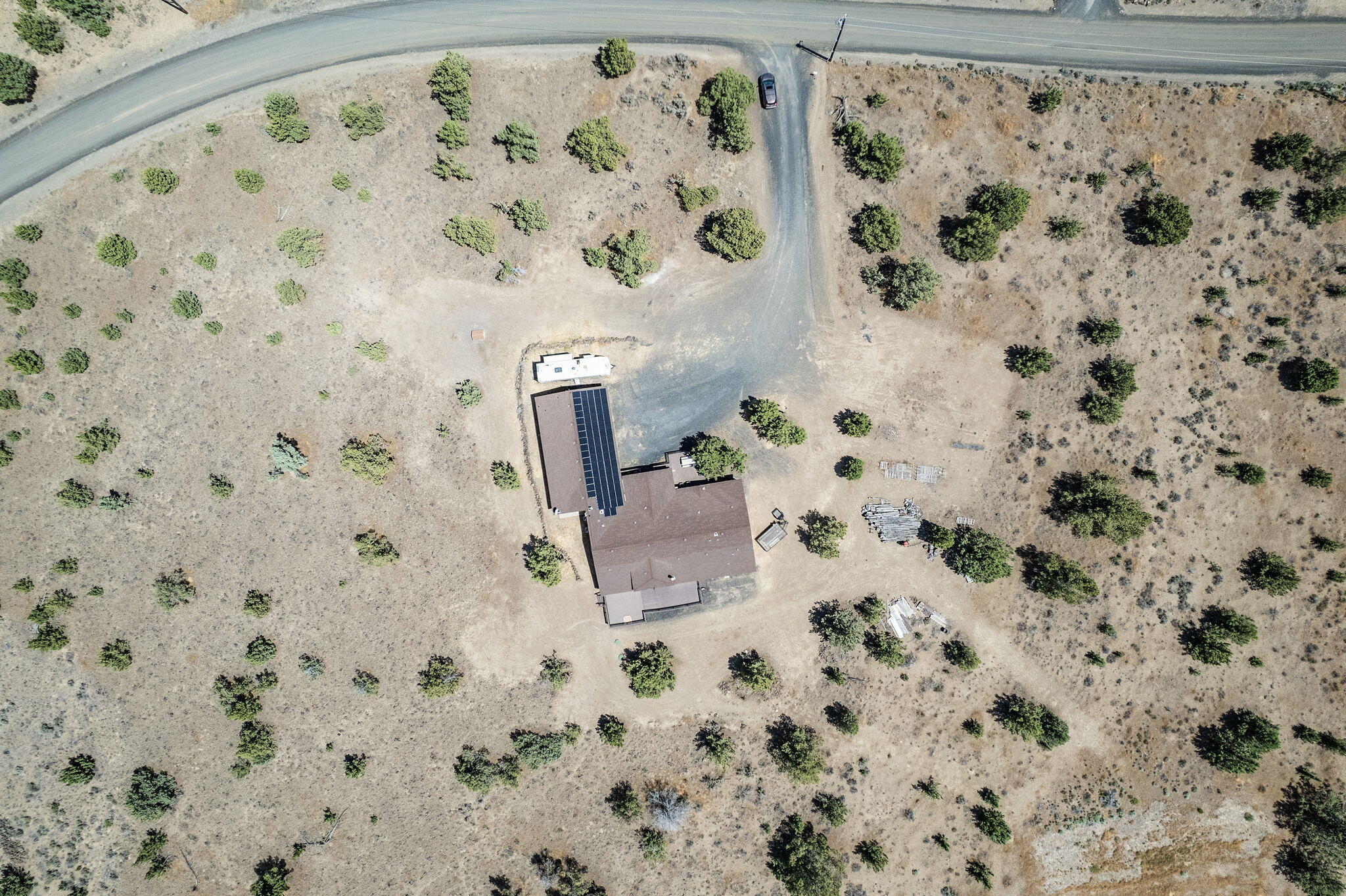16690 Southwest Blue Jay Road Terrebonne, OR 97760 - Photo 35 of 36 Aerial of home