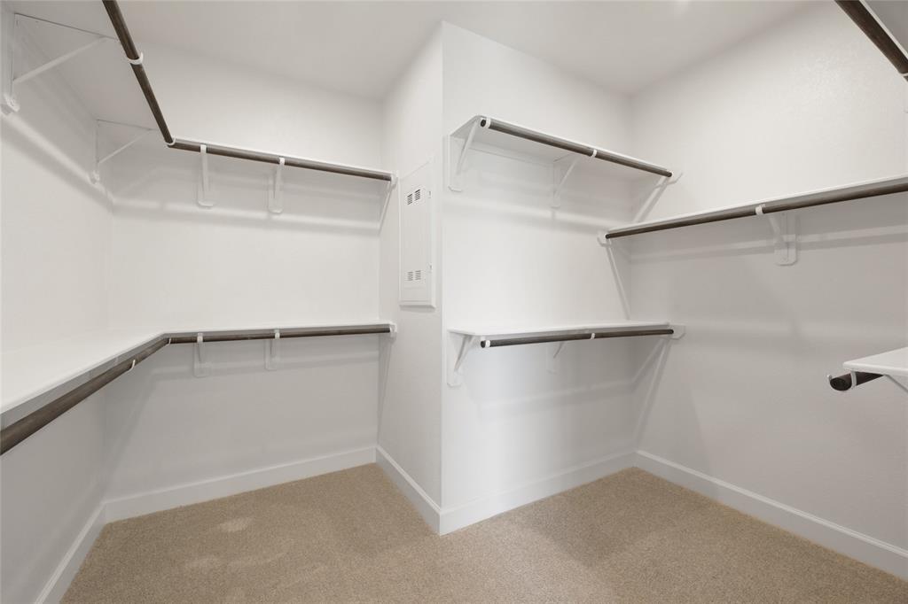 123 Plumbago Loop Bastrop, TX 78602 - Photo 15 of 40 a view of an empty walk in closet