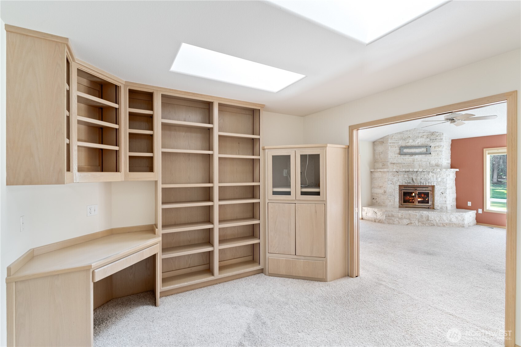 292 Foursome Drive Sequim, WA 98382 - Photo 10 of 32 a view of an empty room with empty shelves
