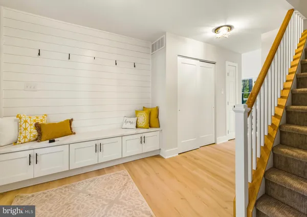 a view of walk in closet