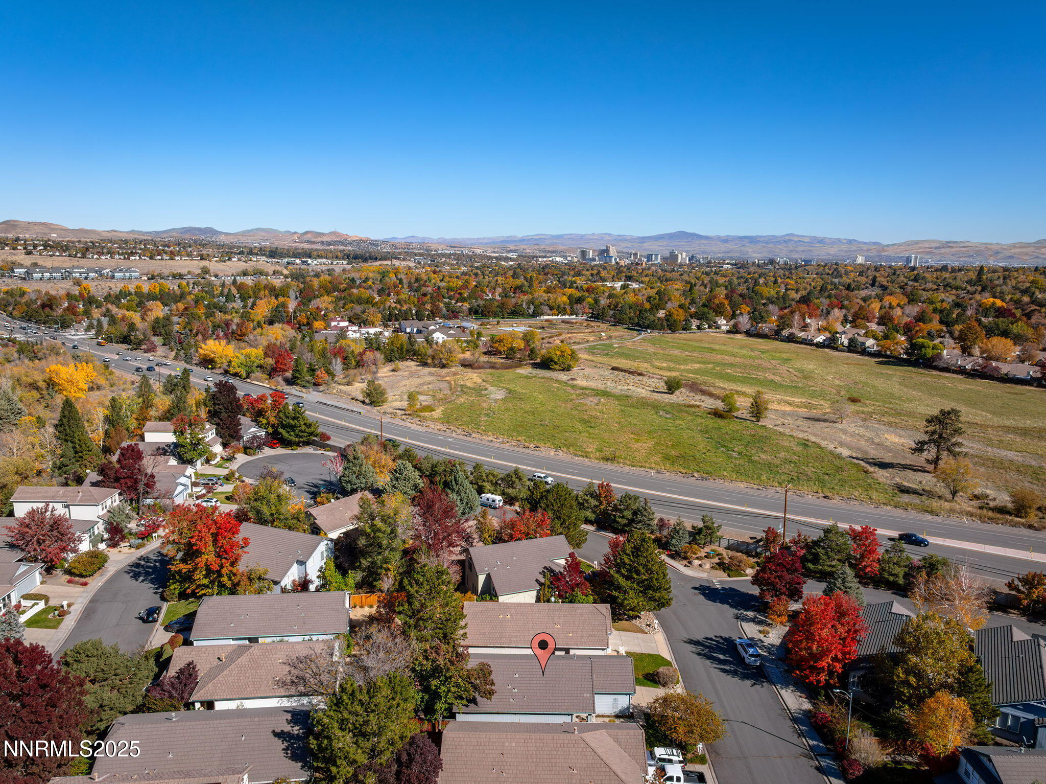 825 Caughlin Crossing, Unit CAUGHLIN RANCH PKWY Reno, NV 89519 - Photo 28 of 35 an aerial view of a city