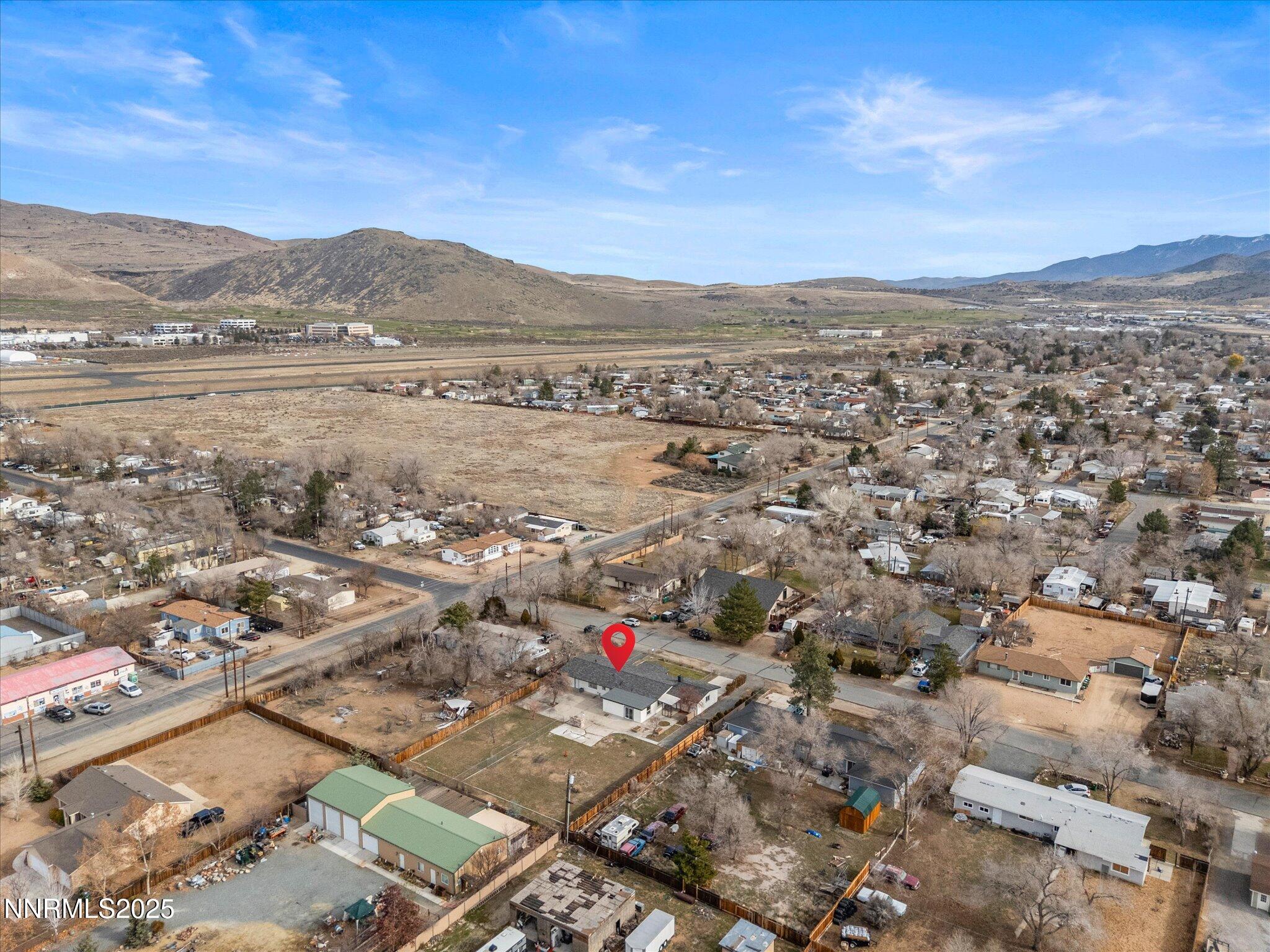 2940 Lukens Lane Carson City, NV 89706 - Photo 7 of 46 an aerial view of residential building and lake