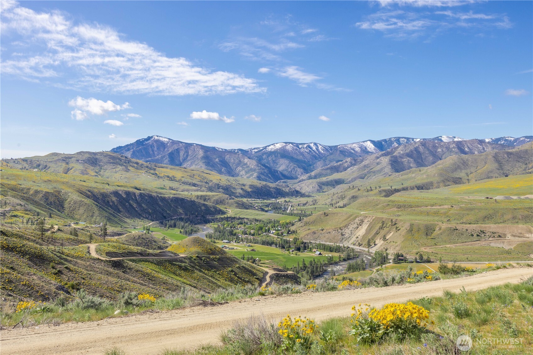 1 Terrace View Methow, WA 98834 - Photo 3 of 29 a view of a city with an ocean