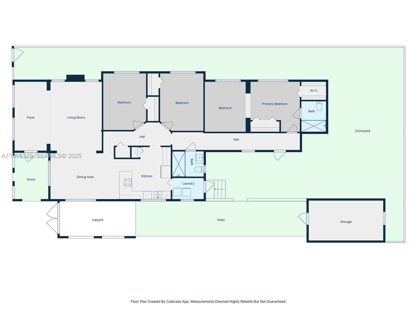 1776 Southwest 11th Terrace Miami, FL 33135 - Photo 6 of 25 a picture of a bathroom with mirror