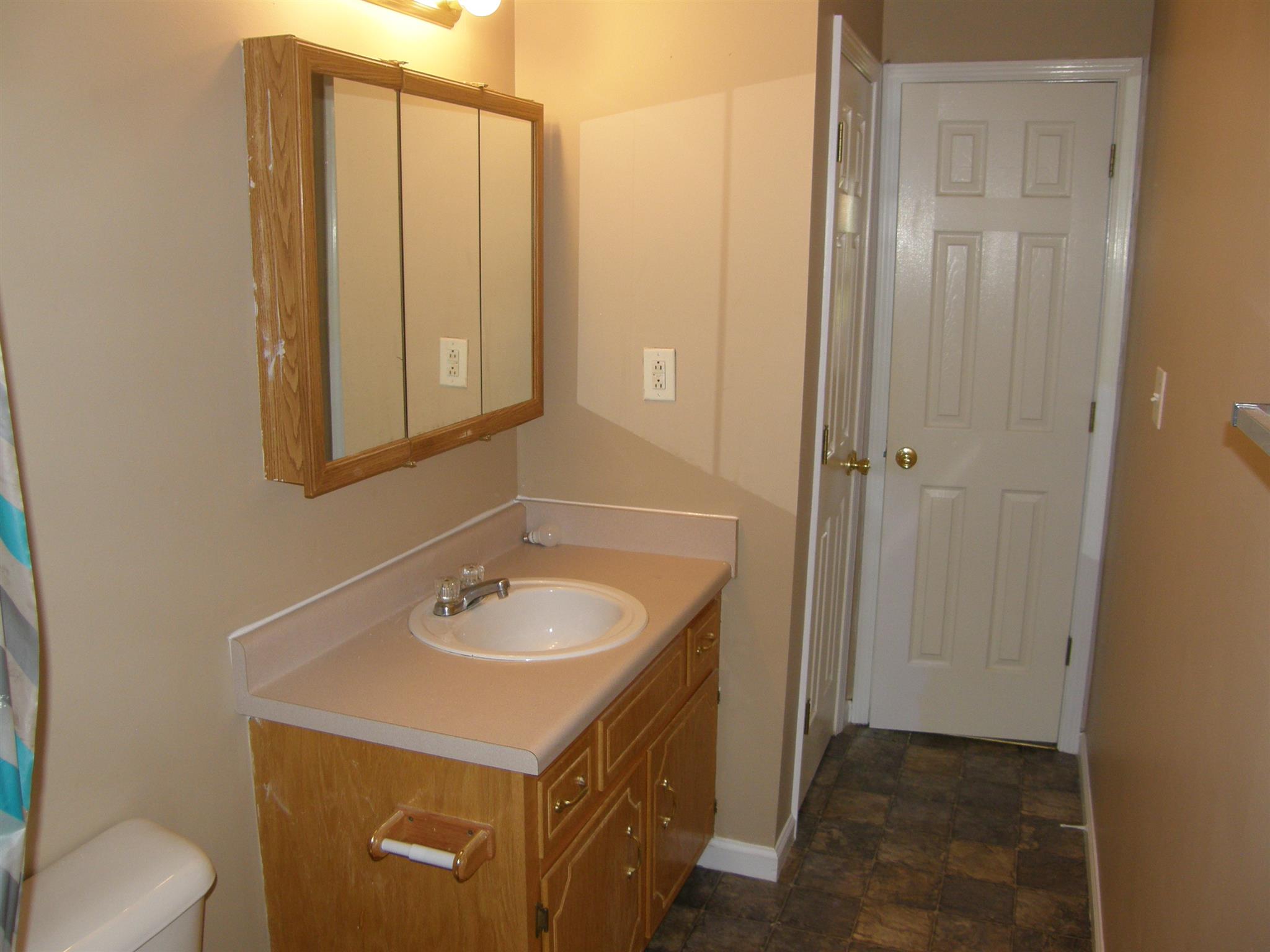 1051 Shadow Ridge Avenue Oak Grove, KY 42262 - Photo 12 of 20 a bathroom with a sink a toilet and shower