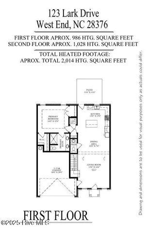 $369,000 | 123 Lark Drive, West End, NC 27376