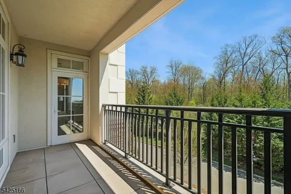 a view of a balcony with outdoor space