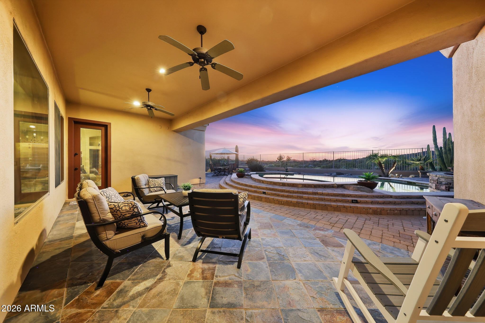 18174 West Narramore Road Goodyear, AZ 85338 - Photo 25 of 35 Covered Patio