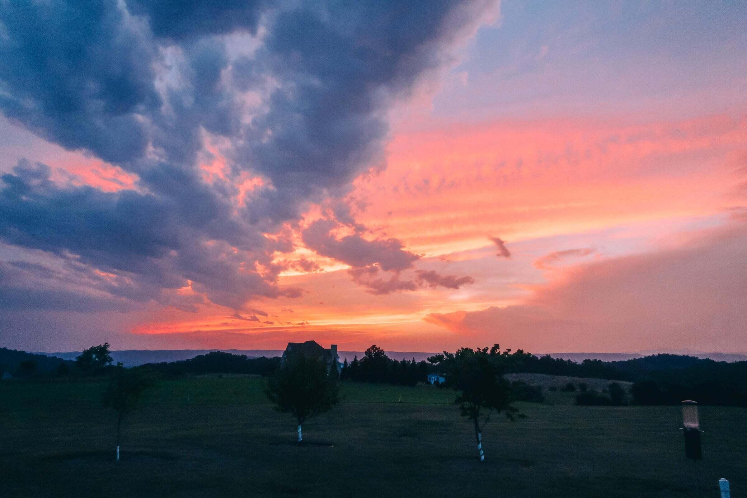 1875 Ridge Road Raphine, VA 24472 - Photo 15 of 72 a view of sunset