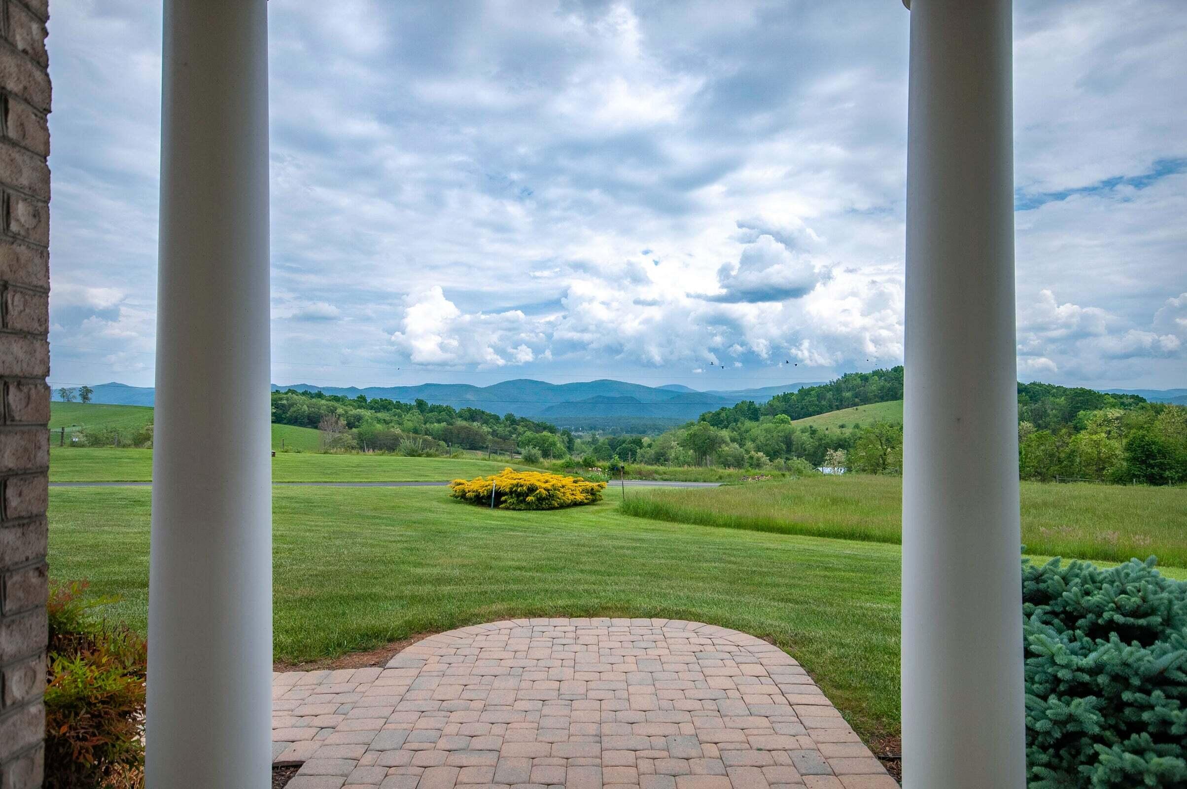 1875 Ridge Road Raphine, VA 24472 - Photo 3 of 72 a view of a garden from a window