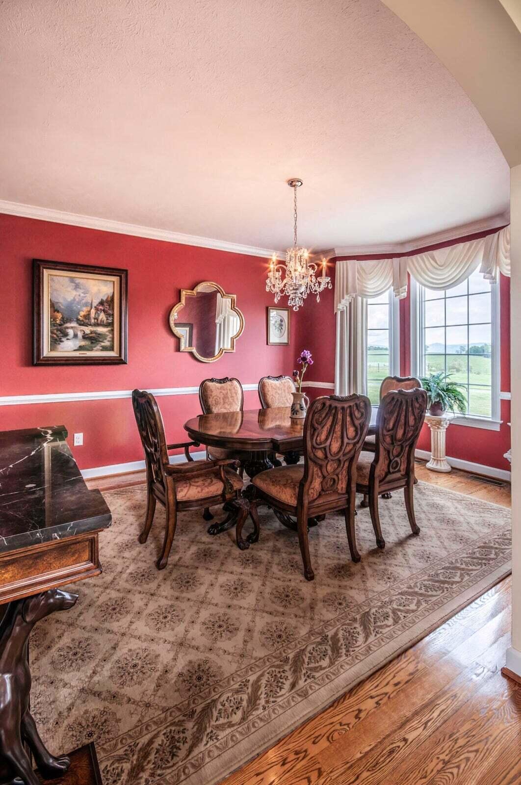 1875 Ridge Road Raphine, VA 24472 - Photo 34 of 72 a dining room with furniture and window