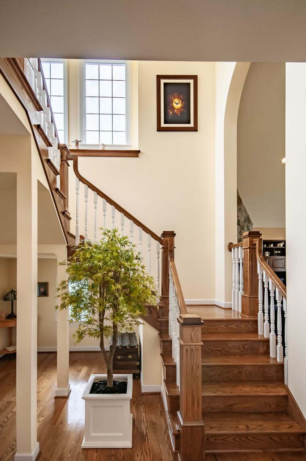 1875 Ridge Road Raphine, VA 24472 - Photo 48 of 72 a view of entryway and hall with wooden floor