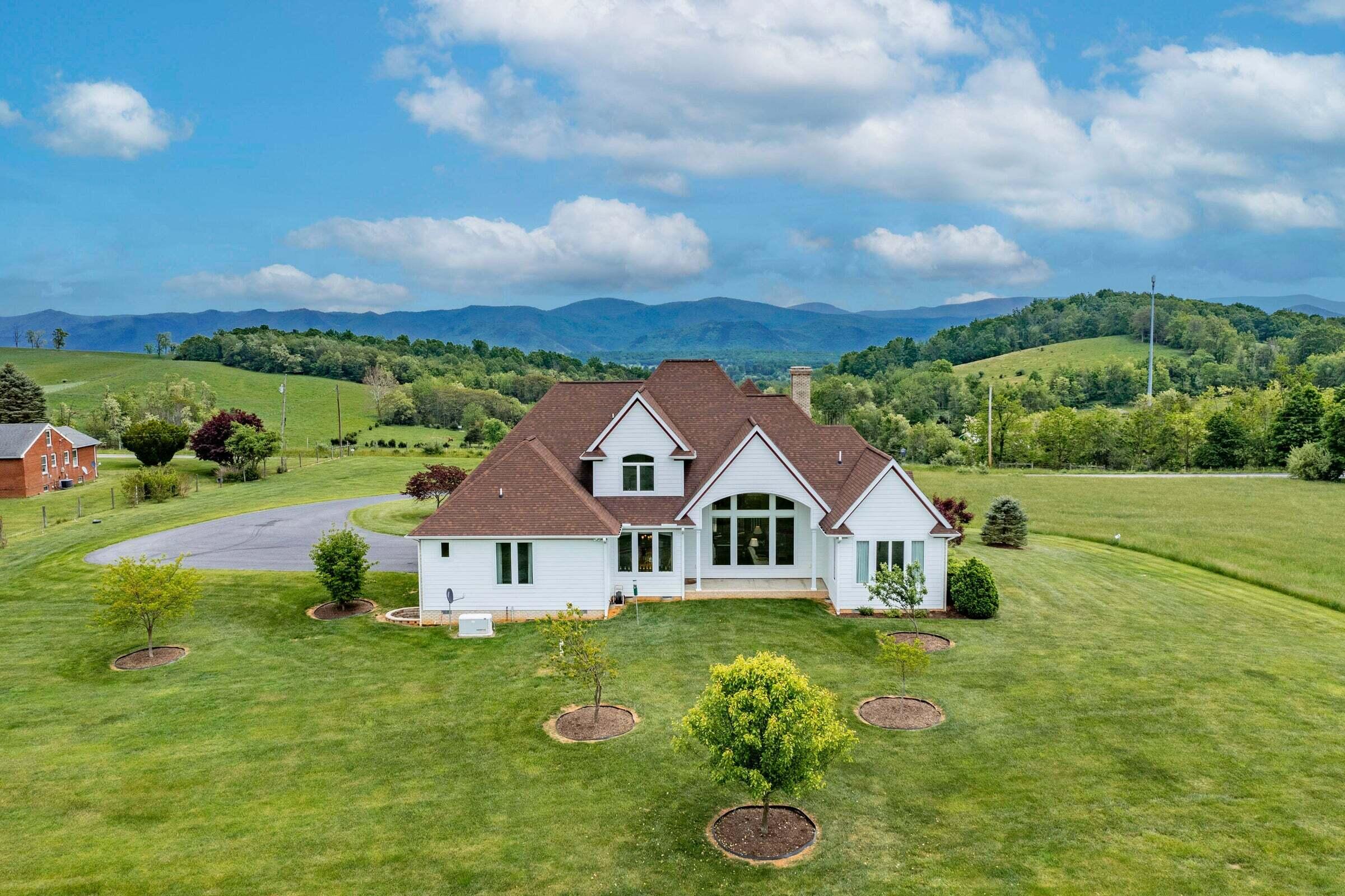 1875 Ridge Road Raphine, VA 24472 - Photo 63 of 72 a view of house with garden