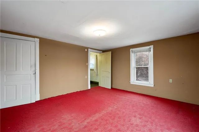 a view of a storage room