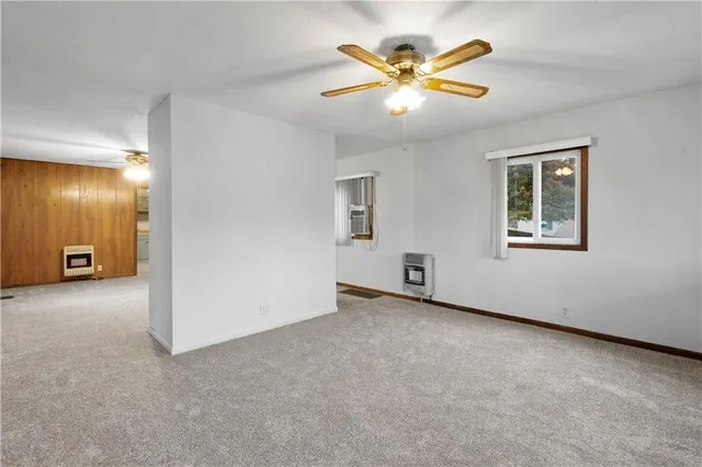 a view of an empty room with window