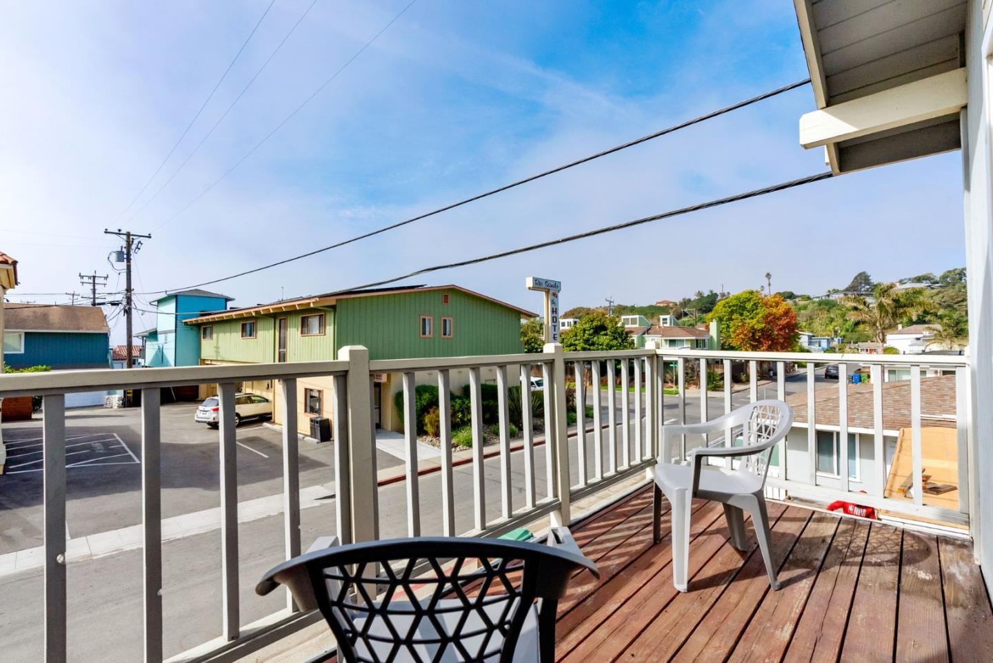 135 Stephen Road Aptos, CA 95003 - Photo 17 of 44 a view of a balcony with wooden floor