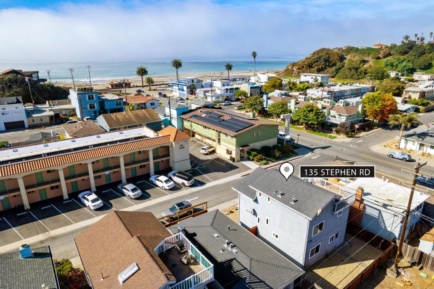 135 Stephen Road Aptos, CA 95003 - Photo 36 of 44 an aerial view of a building with outdoor area