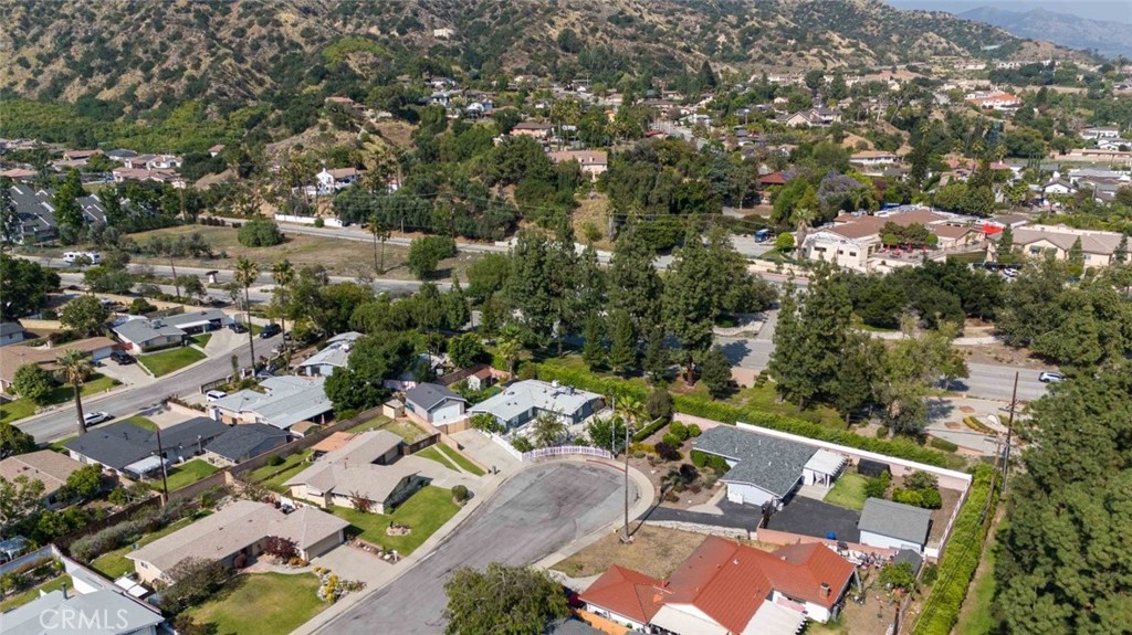 301 West Ashby Street Azusa, CA 91702 - Photo 5 of 75 an aerial view of residential houses with outdoor space