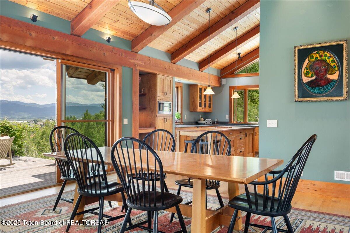 5248 South 4500 West Victor, ID 83455 - Photo 22 of 97 Dining to Kitchen