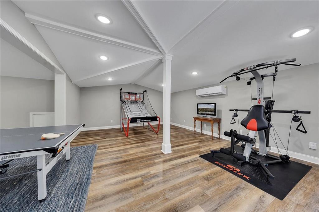 1424 Ridgeway Drive Northwest Acworth, GA 30102 - Photo 28 of 38 a view of a room with gym equipment