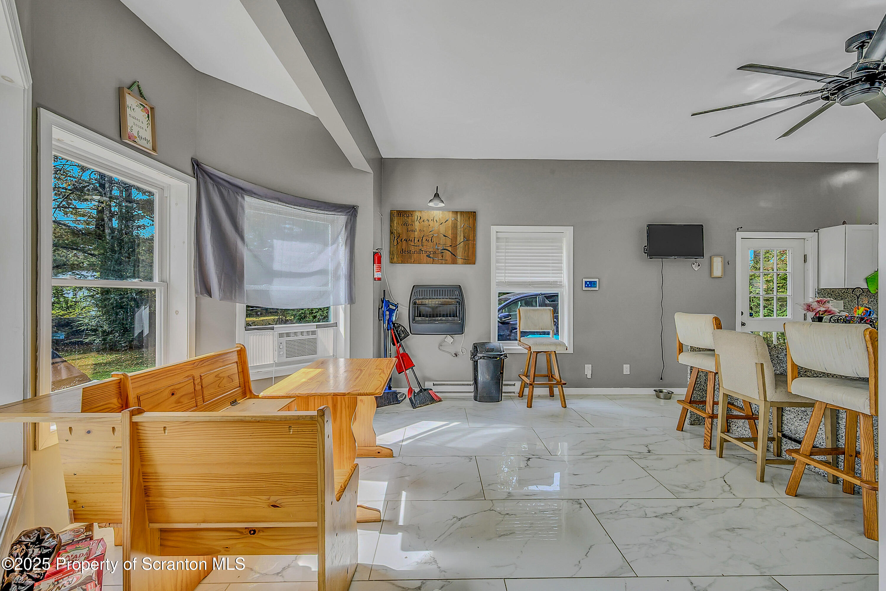37 Mount Pocono Court Mount Pocono, PA 18344 - Photo 13 of 39 a living room with furniture and a flat screen tv