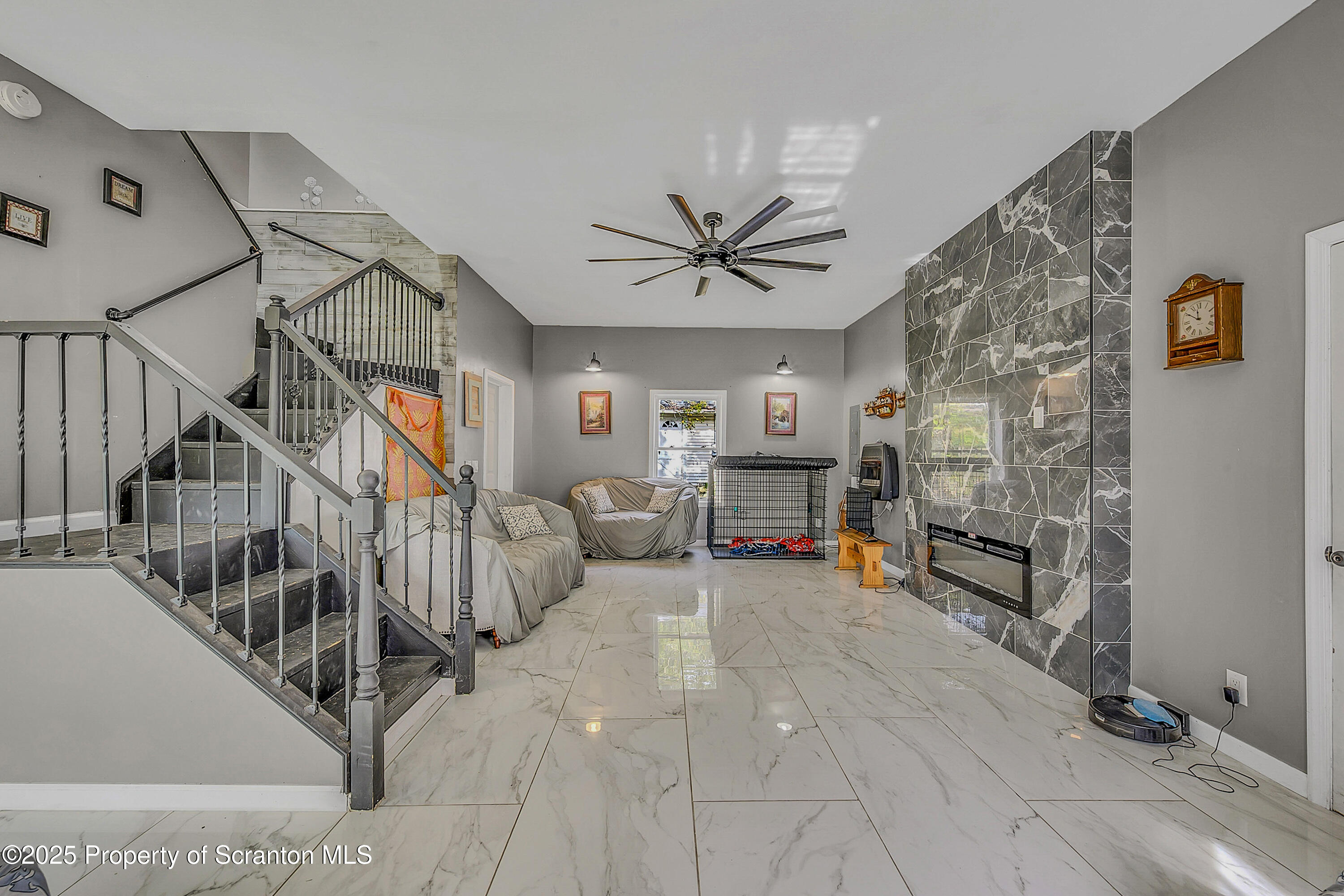 37 Mount Pocono Court Mount Pocono, PA 18344 - Photo 14 of 39 a view of livingroom with furniture and a ceiling fan