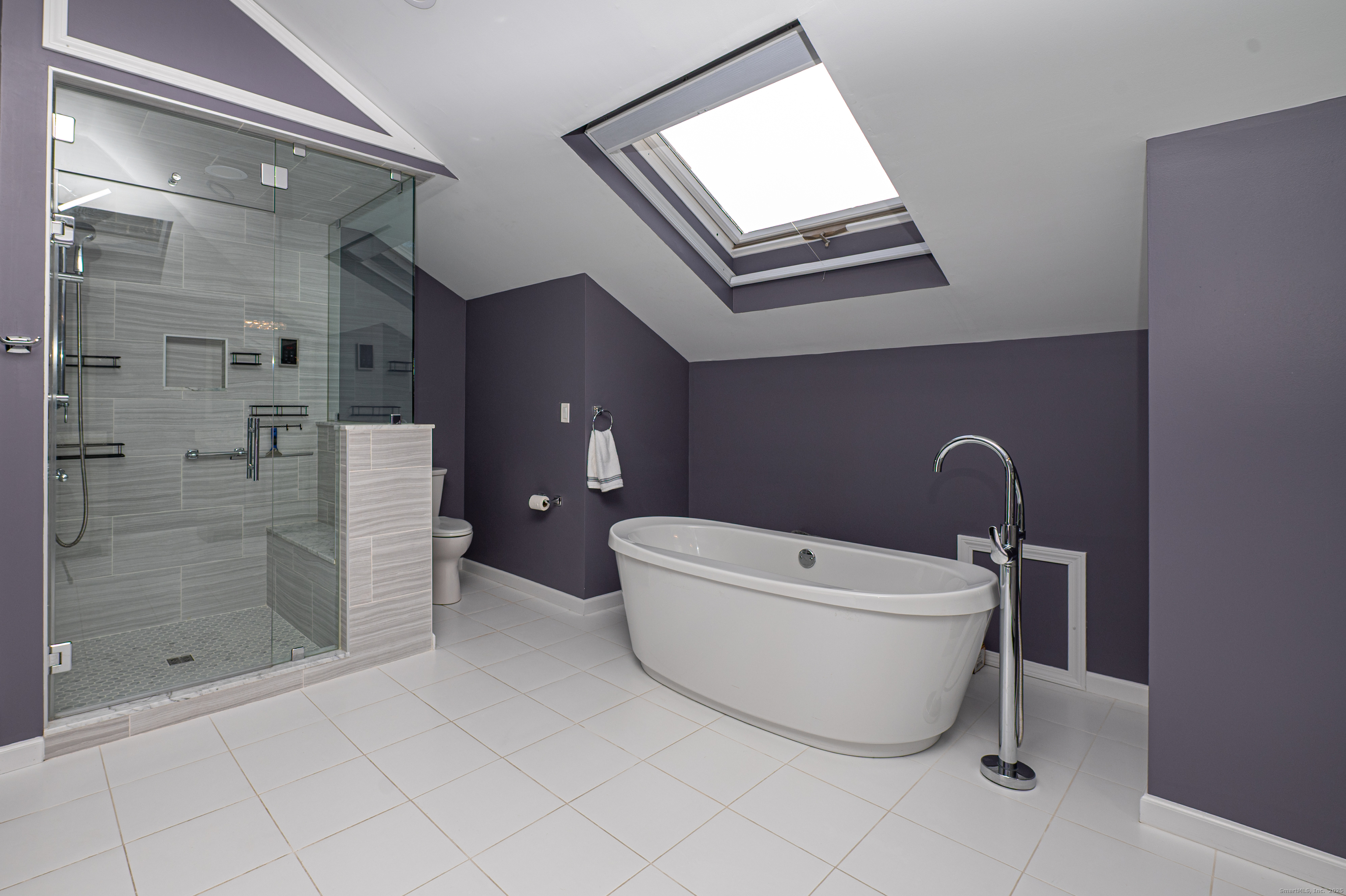 15 Griffing Pond Road Branford, CT 06405 - Photo 35 of 40 a bathroom with a toilet sink and shower