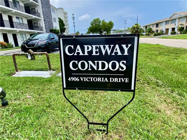 a sign on the side of the building