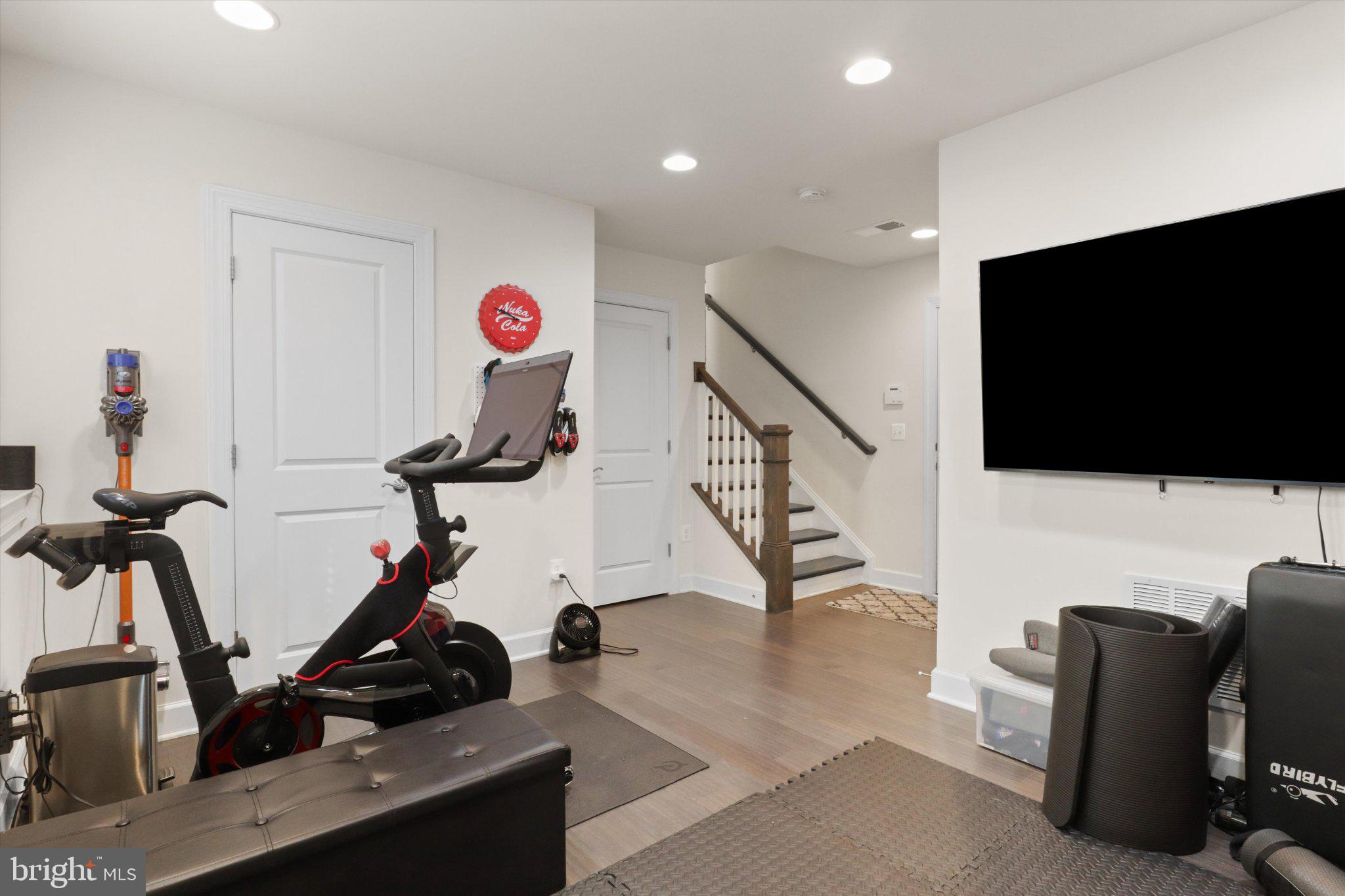 3702 Ambrose Hills Road Falls Church, VA 22041 - Photo 37 of 49 Modern fitness space with sleek design.