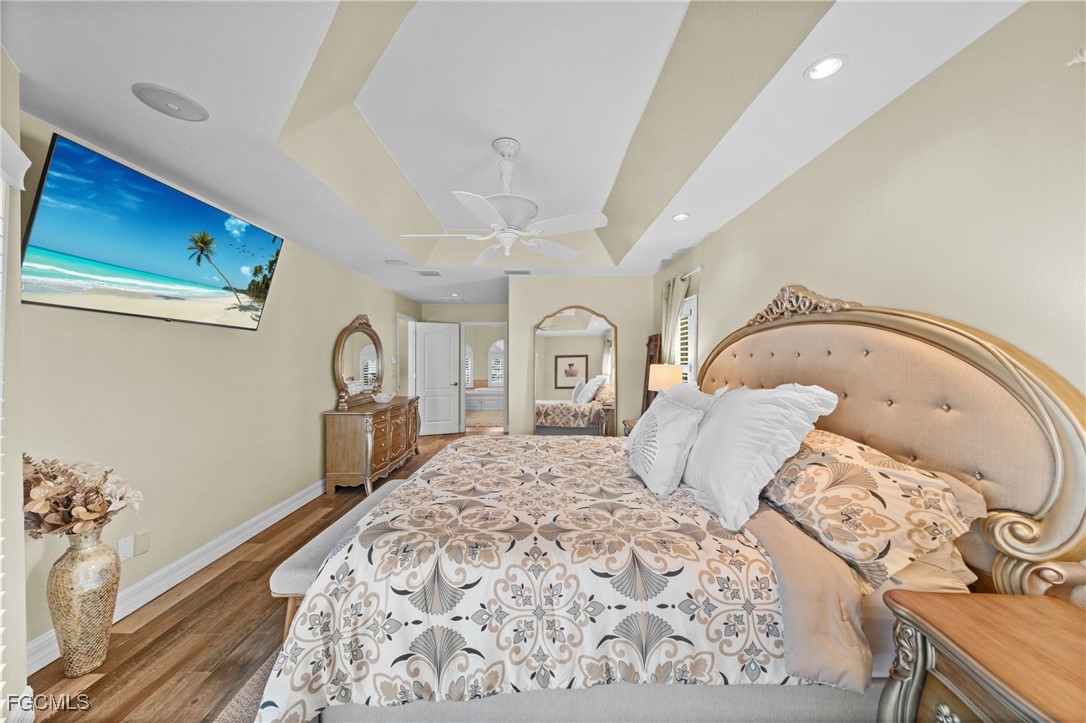 12234 Boat Shell Drive Matlacha Isles, FL 33991 - Photo 17 of 50 a bedroom with a bed and a dresser