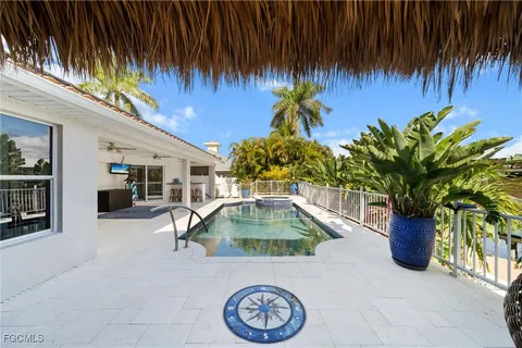 a view of a house with a swimming pool