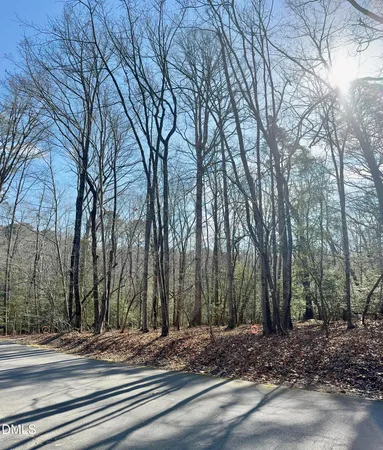 a view of a swimming pool with a yard