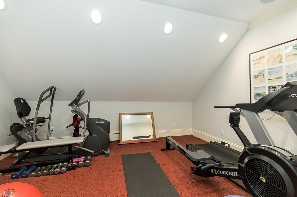 13 Main Street Boxford, MA 01921 - Photo 23 of 36 a view of a room with gym equipment