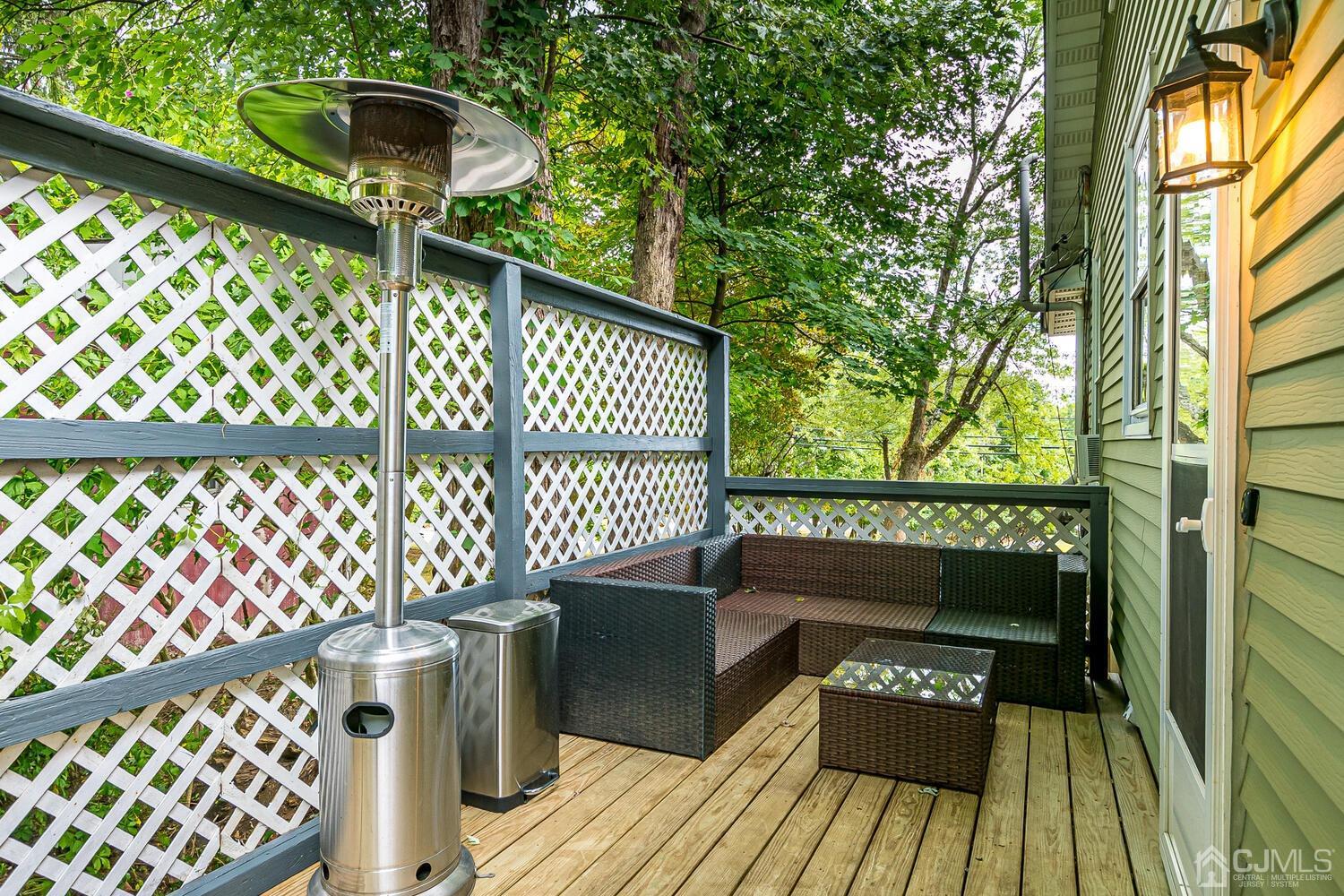 2015 Washington Valley Road Bridgewater, NJ 08836 - Photo 33 of 46 a balcony with wooden floor