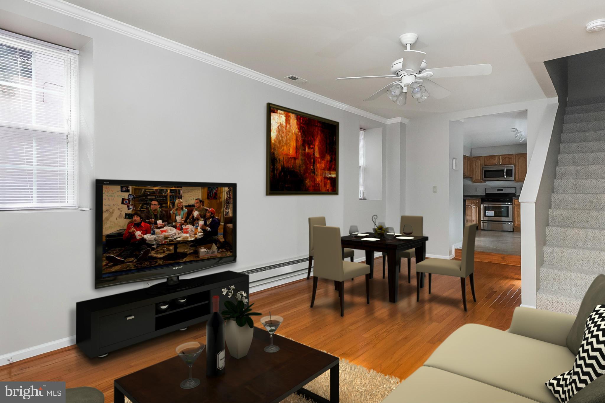412 George Street Baltimore, MD 21201 - Photo 8 of 16 Living Room