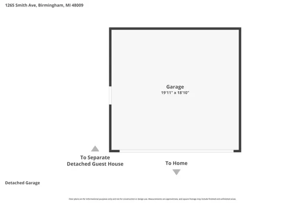 $1,075,000 | 1265 Smith Avenue, Birmingham, MI 48009