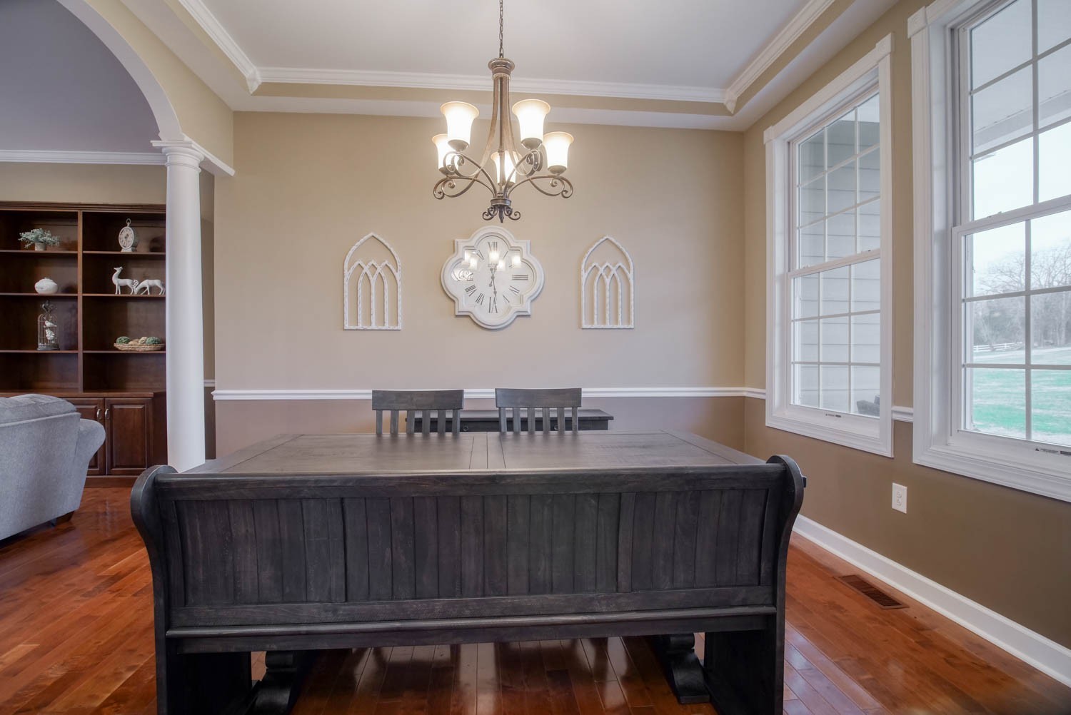197 Turner Road Watertown, TN 37184 - Photo 12 of 65 a view of a dining room with furniture window and wooden floor