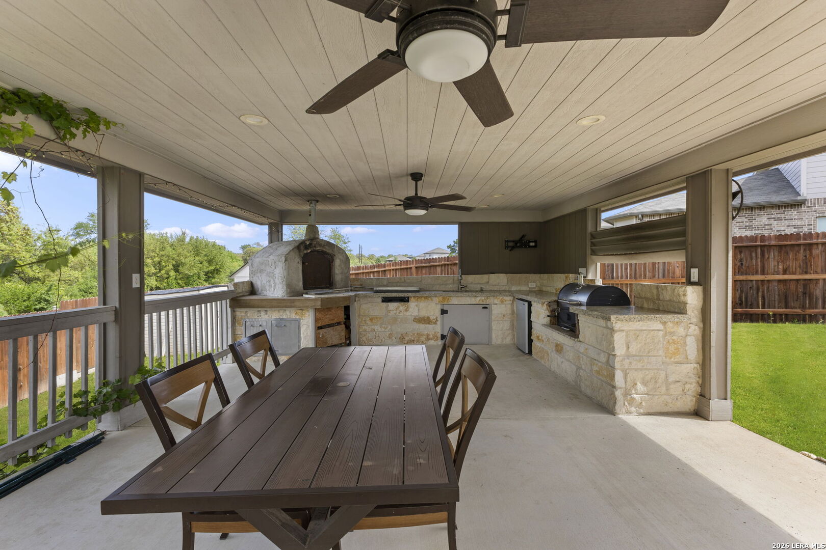 12221 Icon Ridge San Antonio, TX 78253 - Photo 33 of 46 a view of a dining room with furniture window and outside view