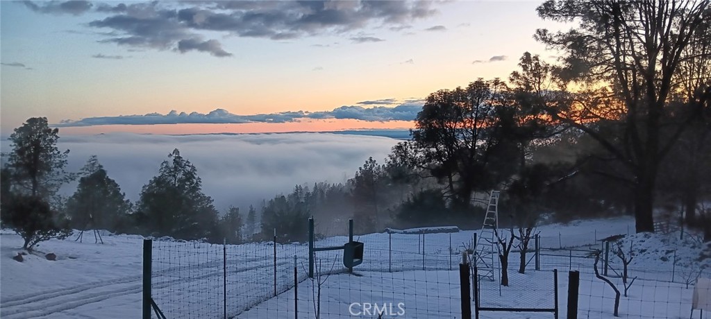 4592 Wendlis Road Forest Ranch, CA 95942 - Photo 38 of 62 Owners' photo of snow and fog in the canyon