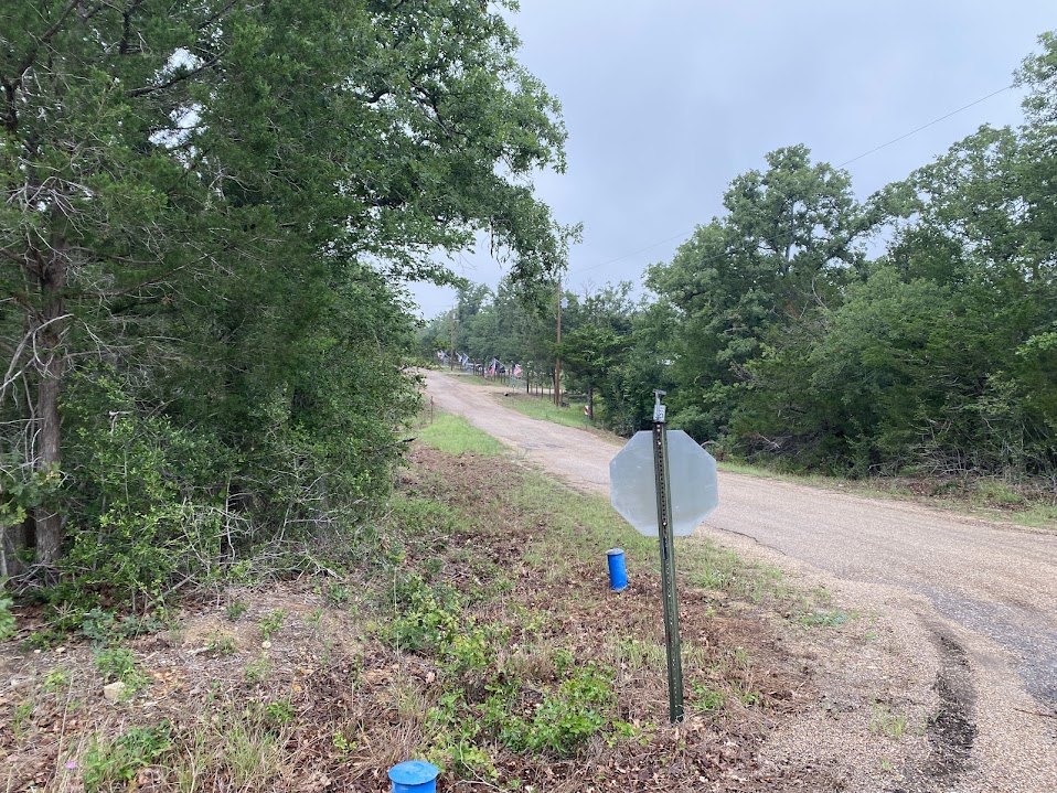 887 Big Berry Road Somerville, TX 77879 - Photo 4 of 10 a street view with large trees